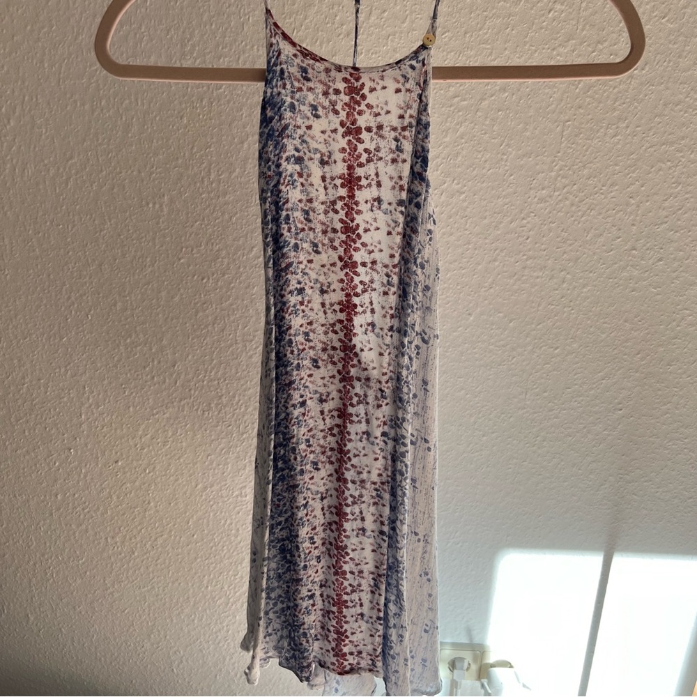 Free People Halter Tunic Mini Dress